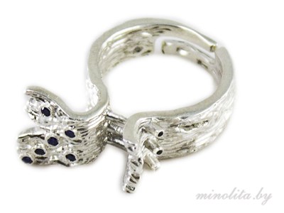 Серебряное кольцо женское дизайнерское
