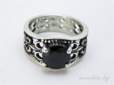 Серебряное кольцо мужское с чернением