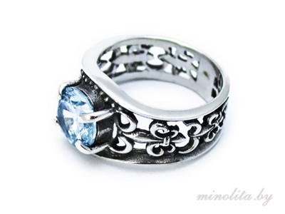 Серебряное кольцо перстень