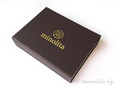 Фирменная упаковка Минолита для украшений
